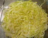 ☆キャベツの千切りホットサラダ☆作り方1写真