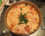 冷凍トマトの卵スープ作り方4写真