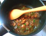 カレーをリメイク＊カレー炒飯マヨたま添え作り方3写真