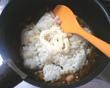 カレーをリメイク＊カレー炒飯マヨたま添え作り方4写真