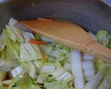 白菜と人参の食べるスープ作り方2写真