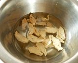 切干大根とささ身と豆苗の生姜マヨ和え作り方1写真
