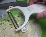 簡単!千切りキャベツ!作り方1写真
