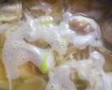 とろとろつくね入り中華スープ！作り方4写真