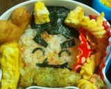 キャラ弁★節分★にっこりオニさん♪作り方5写真