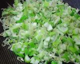 １０分で☆レンチン☆簡単ジャコネギ豆腐作り方2写真