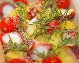 ✿じゃが芋とタコのローズマリー焼き✿作り方3写真