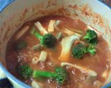 油無しで簡単☆トマトカレーのスープパスタ作り方4写真