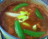 油無しで簡単☆トマトカレーのスープパスタ作り方5写真