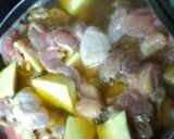 さつまいもと鳥肉の甘辛煮作り方5写真