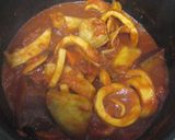 イカとさつま芋のトマト煮作り方7写真