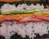 ヘルシー恵方巻き（サラダ巻き）作り方3写真