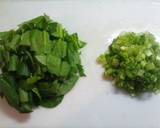 とろシャキ！小松菜のあんかけチャーハン作り方1写真