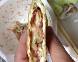 キャベツとひき肉の油揚げ包み焼き作り方4写真