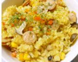 ＊炊飯器で楽チン♪炊き込みカレーピラフ＊作り方8写真