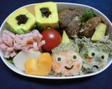 『青オニと赤オニ』の簡単デコずし作り方6写真