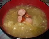 余った白菜の漬物で　あったか白菜スープ♪作り方9写真