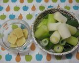 中華料理　お餅と鶏肉の甜麺醤炒め作り方3写真
