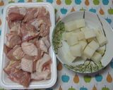 中華料理　お餅と鶏肉の甜麺醤炒め作り方4写真