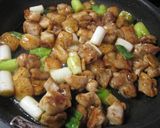 中華料理　お餅と鶏肉の甜麺醤炒め作り方10写真
