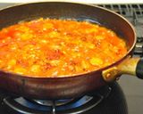 ヘルシー！　小豆のピリ辛トマト煮作り方3写真