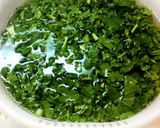 腸に効く☆大根菜のグリーンスムージー♪作り方1写真