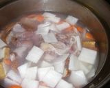野菜たっぷり♪味噌煮込みうどん作り方1写真