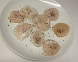 包丁いらず！ほたてのトマトチーズ蒸し作り方1写真