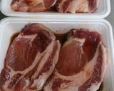 簡単☆豚肉のごましそ焼き作り方1写真