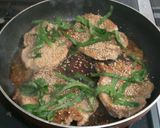 簡単☆豚肉のごましそ焼き作り方4写真