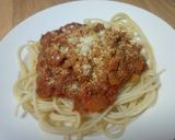 ツナ缶でこくのある濃厚トマトソースパスタ作り方12写真