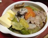【牡蠣で美味！！】豚バラの味噌バター鍋作り方6写真