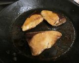 ぶりの梅酒焼き　生姜ポン酢かけ作り方4写真