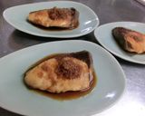 ぶりの梅酒焼き　生姜ポン酢かけ作り方5写真