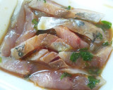 〆にいかが??( ´艸｀)鯵茶漬け作り方2写真