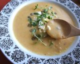 カフェのキャロットスープ作り方4写真