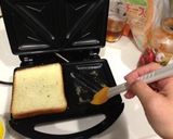 溶かしバターで簡単に☆うちのホットサンド作り方2写真