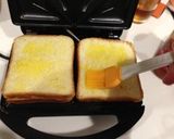 溶かしバターで簡単に☆うちのホットサンド作り方4写真