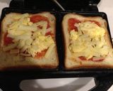 溶かしバターで簡単に☆うちのホットサンド作り方3写真