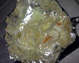 フライパン鮭ホイル焼き☆クレイジーソルト作り方1写真
