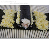 節分＊プーさんの飾り巻き寿司(恵方巻き)作り方10写真
