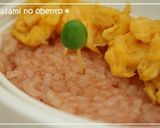 節分＊赤鬼オムライスのキャラ弁作り方2写真