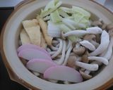 力うどん（もち入り鍋焼きうどん）作り方2写真