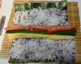 スギヨの香り箱でかに☆恵方巻作り方6写真