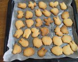 簡単型抜きクッキーと、くるみのクッキー作り方8写真