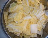 白菜消費メニュー♪豚汁風あんかけ作り方1写真