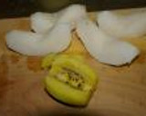 甘ずっぱい　梨とキウイのタルト作り方1写真