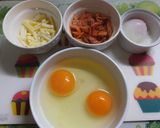 キムチチーズのオムレツ☆ガレット風作り方1写真