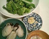 牡蠣と菜の花のパスタ作り方3写真