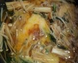 食感がおいしい！春菊とえのきの卵とじ作り方4写真